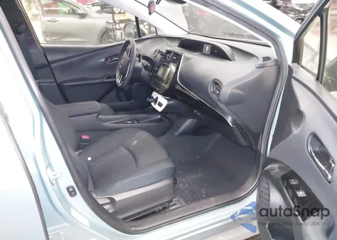 2018 Toyota Prius Two from USA, damaged, VIN JTDKBRFU3J3601257